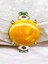 Kehribar (Amber) Doğal Taş Çelik Ayarlanabilir Yüzük(Sertifikalı) 1