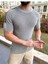 Tişört Örme Triko Nefes Alabilen Desenli Terletmez Slim Fit Dar Kesim T-Shirt 1