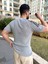 Tişört Örme Triko Nefes Alabilen Desenli Terletmez Slim Fit Dar Kesim T-Shirt 2