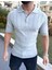 T-Shirt Nefes Alabilen Darkesim Terletmez Polo Yaka Tshirt Slim Fit Tişört 5