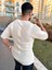 Tişört Örme Triko Tişört Nefes Alabilen Bisikletyaka Terletmez Oversize Bol Kesim Salaş T-Shirt 2