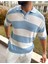 Tişört Örme Triko Tişört Nefes Alabilen Terletmez Oversize Tshirt Polo Yaka Salaş Tshirt Rahat Kesim 3