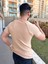 Tişört Örme Triko Tişört Bisikletyaka Nefes Alabilen Terletmez Slim Fit Dar Kesim T-Shirt 2