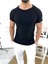 Slim Fit Örme Triko Tişört Nefes Alabilen Terletmez T-Shirt Dar Kesim 2