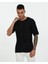 Nefes Alabilen Oversize Triko Tişört Bisiklet Yaka Terletmeyen Salaş ve Rahat Kesim Yarım Oversize 1