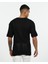 Nefes Alabilen Oversize Triko Tişört Bisiklet Yaka Terletmeyen Salaş ve Rahat Kesim Yarım Oversize 3