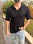 T-Shirt Nefes Alabilen Terletmez Polo Yaka Tshirt Slim Fit Italyan Yaka Tişört 3