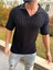 T-Shirt Nefes Alabilen Terletmez Polo Yaka Tshirt Slim Fit Italyan Yaka Tişört 4