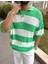 Tişört Örme Triko Tişört Nefes Alabilen Terletmez Oversize Tshirt Polo Yaka Salaş Tshirt Rahat Kesim 5