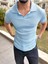 Tişört Nefes Alabilen Terletmez Yumuşak Dokulu Pamuklu T-Shirt Polo Yaka Slim Fit Tshirt 2