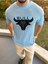 T-Shirt Nefes Alabilen Bisiklet Yaka Terletmez Pamuklu Fileli Tişört Oversize Tshirt Bull 3