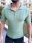 T-Shirt Nefes Alabilen Darkesim Terletmez Polo Yaka Tshirt Slim Fit Tişört 1