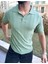 T-Shirt Nefes Alabilen Darkesim Terletmez Polo Yaka Tshirt Slim Fit Tişört 2