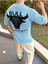 T-Shirt Nefes Alabilen Bisiklet Yaka Terletmez Pamuklu Fileli Tişört Oversize Tshirt Bull 2