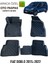 Newdeco Fiat Doblo 2015-2022 Için 5,5d Carbon Style Havuzlu Paspas - Tpe Malzeme 1
