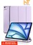 Apple iPad Air 13 2024 Uyumlu Katlanabilir Kalem Bölmeli Smart Cover Standlı Akıllı Kılıf 2