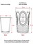 Akrilik Şeffaf 6'lı Uzun Bardak & Su Meşrubat Bardağı 750 ml Büyük Boy & Cam Değildir 4