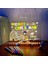 Büyük Boy 30 x 20 cm Neon Mesaj Panosu LED Işıklı Yazı Çizim Tahtası Standlı 7 Keçeli Kalemli 3