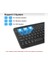 Galaxy Tab S9 Fe Uyumlu Standli Tablet Kilif Bluetooth Klavye Mouse Set 4