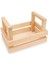 Masif Ahşap Sandık, Tutma Saplı Servis Kasası Cafe Masaüstü Organizer / Wooden Bo x With Handle 4