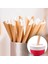 14 cm Bubble Tea Naturel Renk Karton Pipet (15 Adet) 2