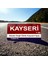 Kayseri Ahşap Sokak Tabelası 2