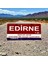 Edirne Ahşap Sokak Tabelası 2