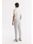 Erkek Relaxed Fit Taş Beli Lastikli Bağcıklı Pileli Pantolon A51Y3252 3
