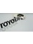 Toyota 11,5cm Bagaj 3m 3D Krom Abs Logo Amblem 1