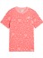 Pembe Kız Çocuk T-Shirt 68510624-FLAMING Love Aop Tee G Pea 1