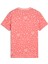 Pembe Kız Çocuk T-Shirt 68510624-FLAMING Love Aop Tee G Pea 2