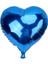 Kalp Balon Folyo Mavi 45 cm 18 Inç (4172) 1