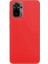 Xiaomi Redmi Note 10 İnce Mat Silikon Kılıf Kırmızı 2