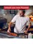 Pizza Fırını ve Kazıyıcılı Taş Fırçası 21IN - Her Pişirmeden Sonra Taşı Temizleyin - Uzun, Ahşap Saplı - Sağlam ve Kullanımı Kolay (Yurt Dışından) 4