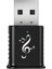 Mini USB Kablosuz Ses Adaptörü 5.0 Ses Alıcısı Stereo Sistem USB 5.0 USB Ses Adaptörü Kablosuz Alıcı (Yurt Dışından) 1