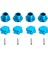 4 Adet/takım 1/8 Rc Model Araba 17 mm Metal Kaplin Toz Kapağı ile 94762 9408 1/8 Rc Araba Parçaları Sarı (Yurt Dışından) 2