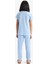 Kız Çocuk Pijama Takımı Kısa Kollu Baskılı Üst Esnek Belli Uzun Alt E0539A825SM 6