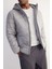 Fit Su İtici Regular Fit Kapüşonlu Fermuarlı Dokuma Mont D6183AX25SP 3