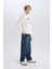 Erkek Çocuk Wide Leg Düz Paça Jean Pantolon D6817a825sp 3