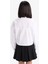 Kız Çocuk Cropped Fit Oxford Uzun Kollu Gömlek D9149A825SP 7