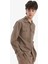 %100 Pamuk Regular Fit Polo Yaka Basic Düz Uzun Kollu Gömlek B2654AX25SP 4