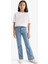 Kız Çocuk Flare Fit İspanyol Paça Jean Pantolon D7096A825SM 4