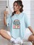Kadın / Kız Fotoğraf Makinası Baskılı Oversize T-Shirt Salaş Boyfirend 1