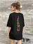 Butterflies Baskılı Kadın / Kız Oversize Salaş T-Shirt Boyfirend 2