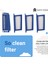Filtre Kitleri 2 Tekrar Kullanılabilir Filtre ve 6 Tek Kullanımlık Ultra Ince Filtre Içerir (Yurt Dışından) 5