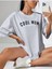 Cool Mom Baskılı Kadın / Kız Oversize Salas T-Shirt Boyfriend 1