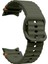 Samsung Galaxy Watch Fe 40MM Ordu Yeşili Için Dalga Desenli Silikon Kayış (Yurt Dışından) 3