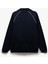 Uzun Kollu Pamuk Karışımlı Cep Detaylı Biyeli Fermuarlı Sweatshirt 4