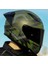 Rapıd 2 Race Thunder Bırds Kapalı Motosiklet Kaskı Siyah Vizörlü 3