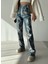 Varaklı Palazzo Kot Pantolon Jeans 3